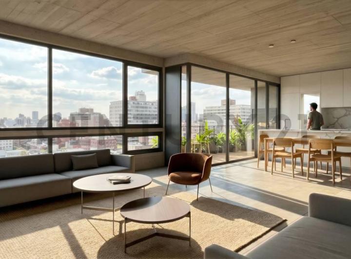 Venta 3 Ambientes con Balcon Terraza