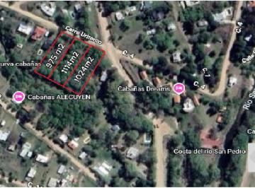 Terreno , Potrero de Garay · 3 Lotes Continuos 1000 m² c/u - Escritura - Lotes en Venta - Rio San Pedro