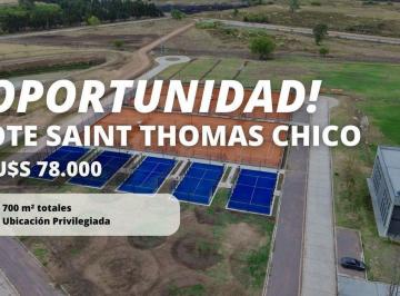 Terreno · 700m² · Lote Interno Saint Thomas Chico Canning