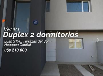 Casa · 83m² · 4 Ambientes · 1 Cochera · Venta | Duplex 2 Dorm a Estrenar en B° Terrazas del Neuquen