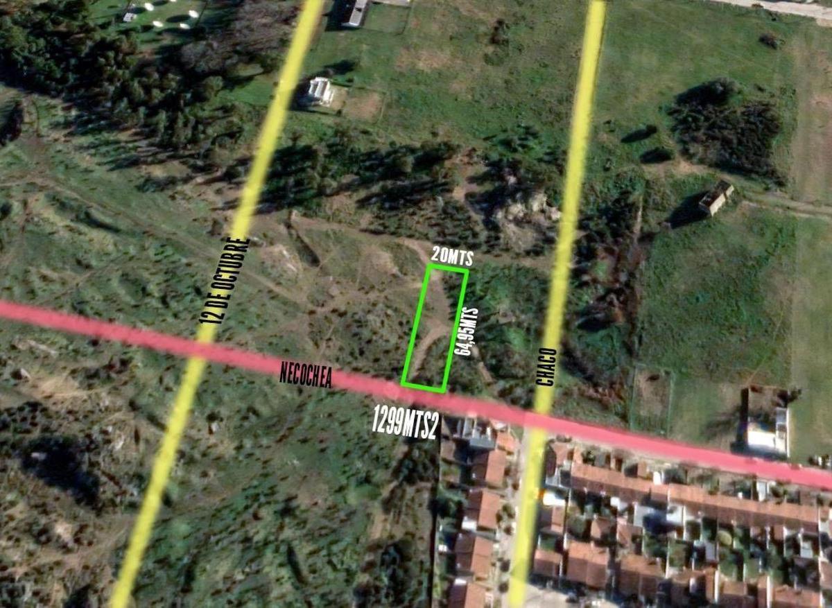 Terreno en venta ubicado en Calle Necochea entre Chaco y 12 de Octubre