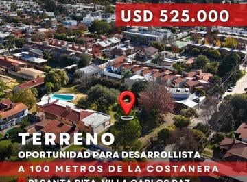 Terreno · 2979m² · Venta Terreno Premium de 3.000 m² en Villa Carlos Paz - Barrio Santa Rita a m de La Costanera