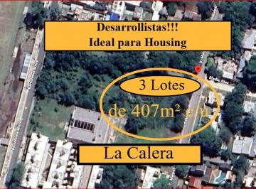 Terreno · 407m² · Desarrollistas! 3 Lotes de 407 m² C/u. A100 m del Río!
