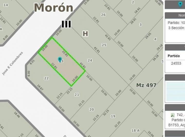 Terreno · 164m²