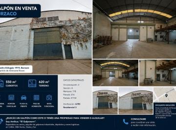 Depósito · 550m² · Galpón en Venta en Burzaco | 550 m² Cubiertos | Excelente Altura y Playa Al Frente