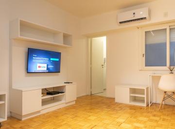 Departamento de 1 ambiente, San Nicolás · Hermoso Monoambiente, Todo Blanco. Totalmente Amoblado y Equipado