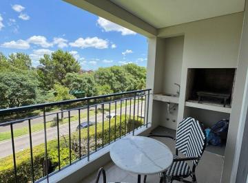 Departamento · 50m² · 2 Ambientes · 1 Cochera · Alquiler 2 Amb en Nordelta, Balcón y Parrilla