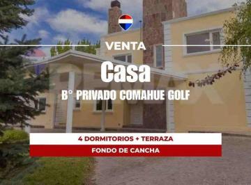 Casa · 286m² · 6 Ambientes · 2 Cocheras · Venta Casa 4 Dorm. B° Comahue Golf Club - Neuquen