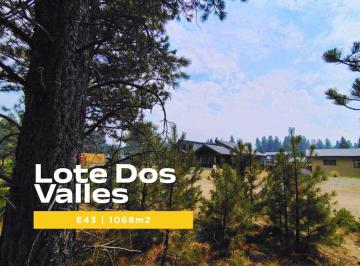 Terreno · 1068m² · Venta Lote en Dos Valles Excelente Ubicacion