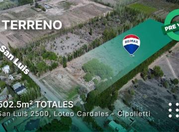 Terreno · 600m² · Venta Lote - Loteo Cardales Cipolletti