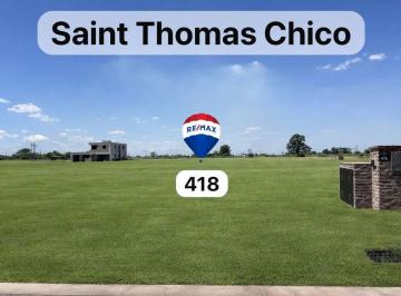 Terreno · 700m² · Lote en Venta en Saint Thomas Chico en Desarrollo