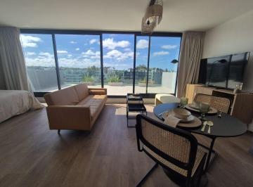 Departamento · 34m² · 1 Ambiente · 1 Cochera · Alquiler Penthouse Parque Miramar Muebles Ycochera