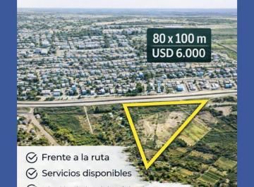 Terreno · 10000m² · Alquiler Terreno Frente de Ruta en Barda del Medio