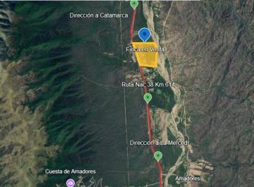 Quinta vacacional · 146m² · 4 Dormitorios · Se Vende Finca, Ruta 38 Km 614 Paclin. Facilidades