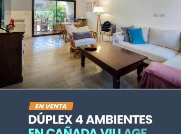 Casa · 75m² · 4 Ambientes · 2 Cocheras · Duplex en Venta en Cañada Village I