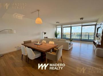 Departamento · 168m² · 3 Ambientes · 1 Cochera · Alquiler / Venta de Departamento 3 Ambientes en Puerto Madero