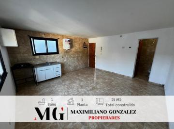 Departamento · 21m² · 1 Ambiente · 1 Cochera · Monoambiente Alquiler - Tristán Suarez