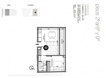Departamento de 2 ambientes, Caballito · 2 Ambientes / Septiembre 2026