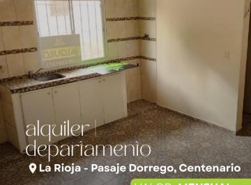 Departamento de 1 ambiente, Centenario · Departamento en Alquiler