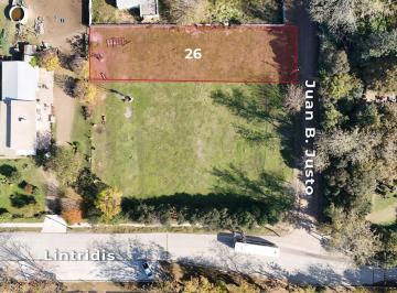Terreno · 573m² · Terrenos en Venta. Sup. de 573 m². Lintridis y Juan B Justo. Ciudad Zarate