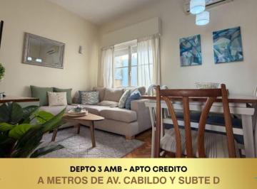 MEY-MEY-245_2 · Belgrano R - 3 Amb - Apto Credito