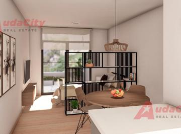 Hambiente integrado · Departamento Monoambiente en Venta en Villa Urquiza Caba a Estrenar