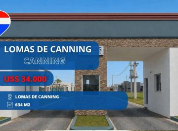 Terreno · 634m² · Lote en Venta en El Barrio Lomas de Canning