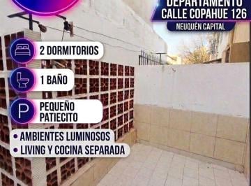 Departamento de 2 ambientes, Neuquén · Alquiler | 2 Dorm. | Sin Expensascopahue 126 - Neuquén$850.000 Disponibilidad Inmediata