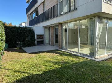 Departamento · 77m² · 3 Ambientes · 1 Cochera · Departamente en Alquiler de 3 Ambientes Pb con Jardin y Parrilla Vilahaus Pilar