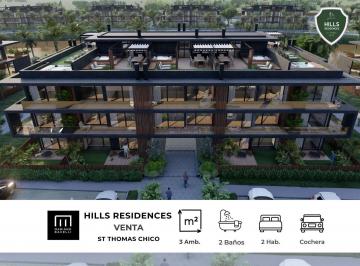Departamento · 83m² · 3 Ambientes · Departamento en Venta en Hills Residence, Canning