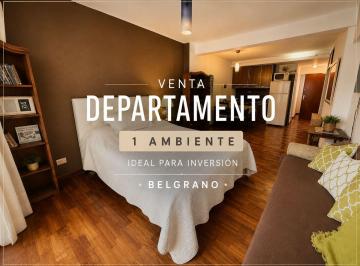Departamento · 32m² · 1 Ambiente · Venta Monoambiente Balcon Belgrano Apto Credito
