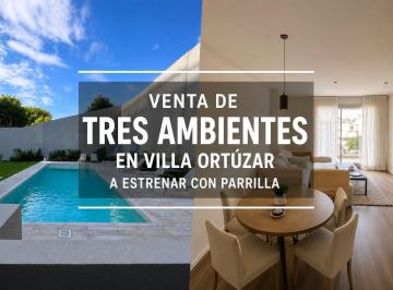 Departamento · 56m² · 3 Ambientes · Venta Departamento 3 Ambientes a Estrenar Ortuzar