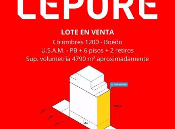 LEP-LE5-55842_2 · Lote. | Colombres Al 1200