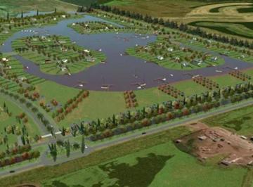 Terreno · 1002m² · Lote Al Agua en Amarras Puertos del Lago Escobar