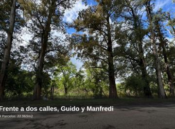 Terreno · 22623m² · Terreno 22363 m² Pilar Calle Guido Para Desarrollo