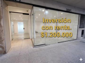 Departamento de 1 ambiente, Almagro · Local en Venta en Almagro. con Renta Mensual.