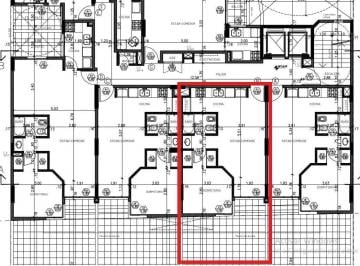Departamento · 44m² · Corro. | D Funes. | 7 Piso B Frente