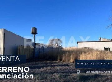 Terreno · 337m² · Lote Financiado 337 m² Cerezos II, Plottier