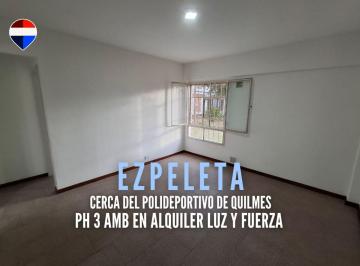 PH · 45m² · 3 Ambientes · Alquiler PH 3 Amb Barrio Luz y Fuerza Ezpeleta