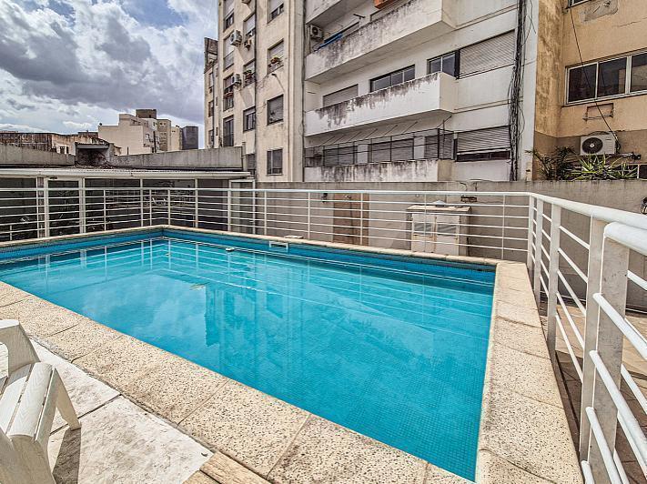 Departamento en Duplex 2 Ambientes Superluminoso con Pileta Gimnasio y Laundry