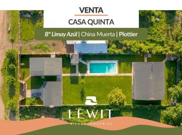Casa · 298m² · 8 Ambientes · 2 Cocheras · Venta Casa Quinta 5 Dorm. | Limay Azul China Muerta | Pileta