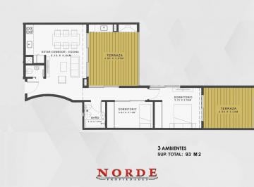 Departamento · 61m² · 3 Ambientes · Departamento - Villa Luro