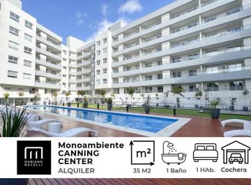 Departamento · 31m² · 1 Ambiente · 1 Cochera · Alquiler Departamento Monoambiente Canning