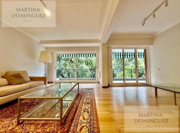 Departamento · 200m² · 4 Ambientes · 1 Cochera · Departamento en Alquiler - Semiamoblado - 4 Ambientes - Balcon Aterrazado - Plaza V. Lopez - Recoleta