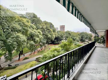 Departamento · 200m² · 4 Ambientes · 1 Cochera · Departamento en Alquiler - Semiamoblado - 4 Ambientes - Balcon Aterrazado - Plaza V. Lopez - Recoleta