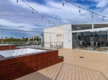 Departamento · 115m² · 5 Ambientes · 1 Cochera · Penthouse de Lujo con Terraza y Jacuzzi Privado en La Mejor Zona del Doho. Full Amenities. Cochera.