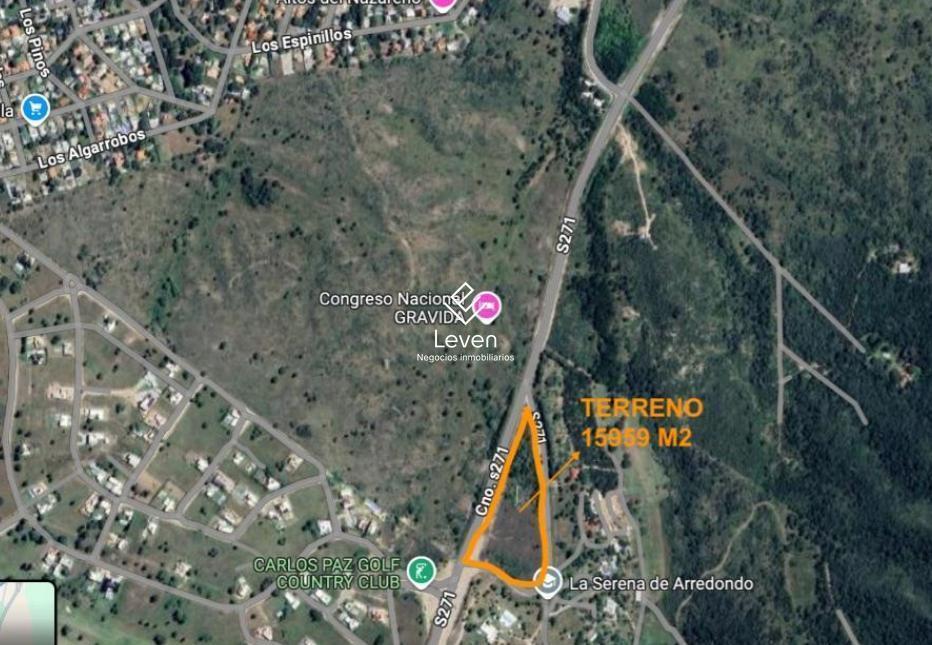 Ruta S al 200, Carlos Paz Golf, San Antonio de Arredondo