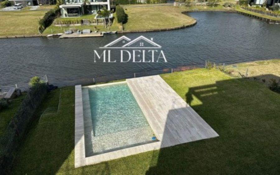 Casa al agua en venta de 5 dormitorios | Barrio Virazon, Nordelta