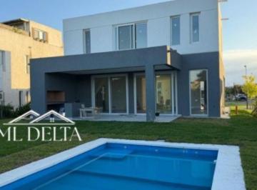 Casa · 175m² · 5 Ambientes · 1 Cochera · Casa en Venta Ubicado en Carpinchos, Nordelta, Tigre