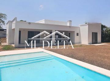 Casa · 165m² · 4 Ambientes · 1 Cochera · Casa en Venta en Nativas, Puertos, Escobar